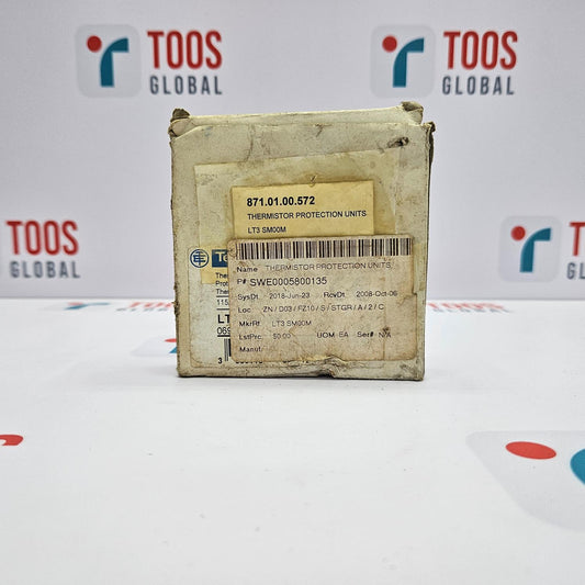 Box with technical labels on a white background with 'TOOS GLOBAL' branding.
