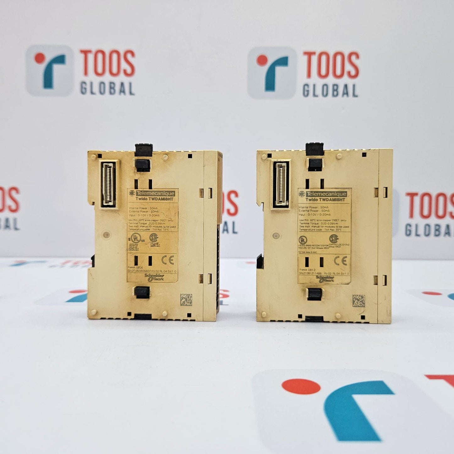 TELEMECANIQUE TWDAMI8HT TWIDO ANALOG INPUT MODULE