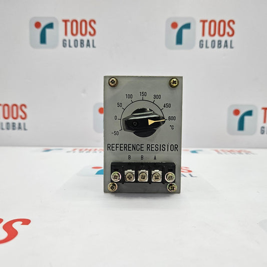 Reference resistor with temperature control knob on a white background with 'TOOS GLOBAL' branding.