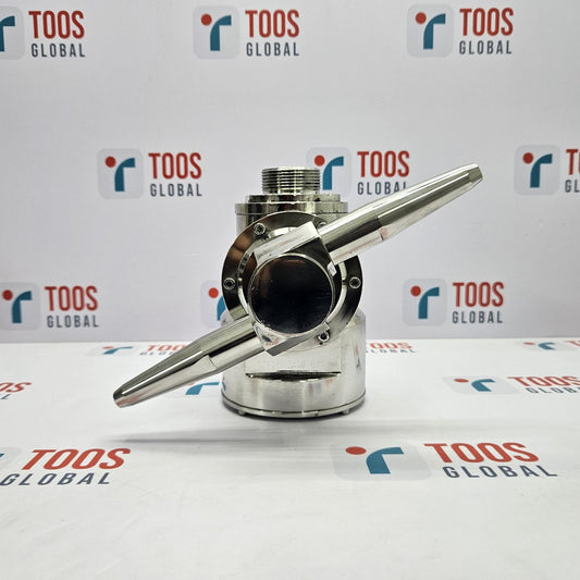 Metal valve on a white background with 'TOOS GLOBAL' branding.