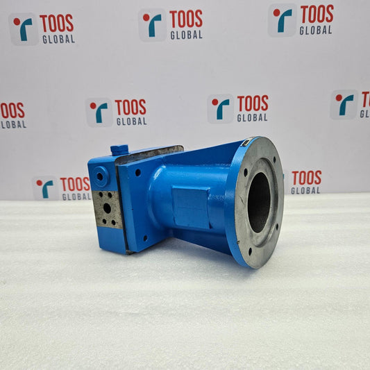 TUTHILL ITS04ATEX11797 GEAR PUMP Blue mechanical component on a white background with 'TOOS GLOBAL' branding.