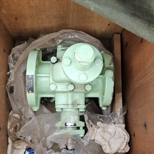 Taiko Kikai NHG-10 Green mechanical pump inside a cardboard box