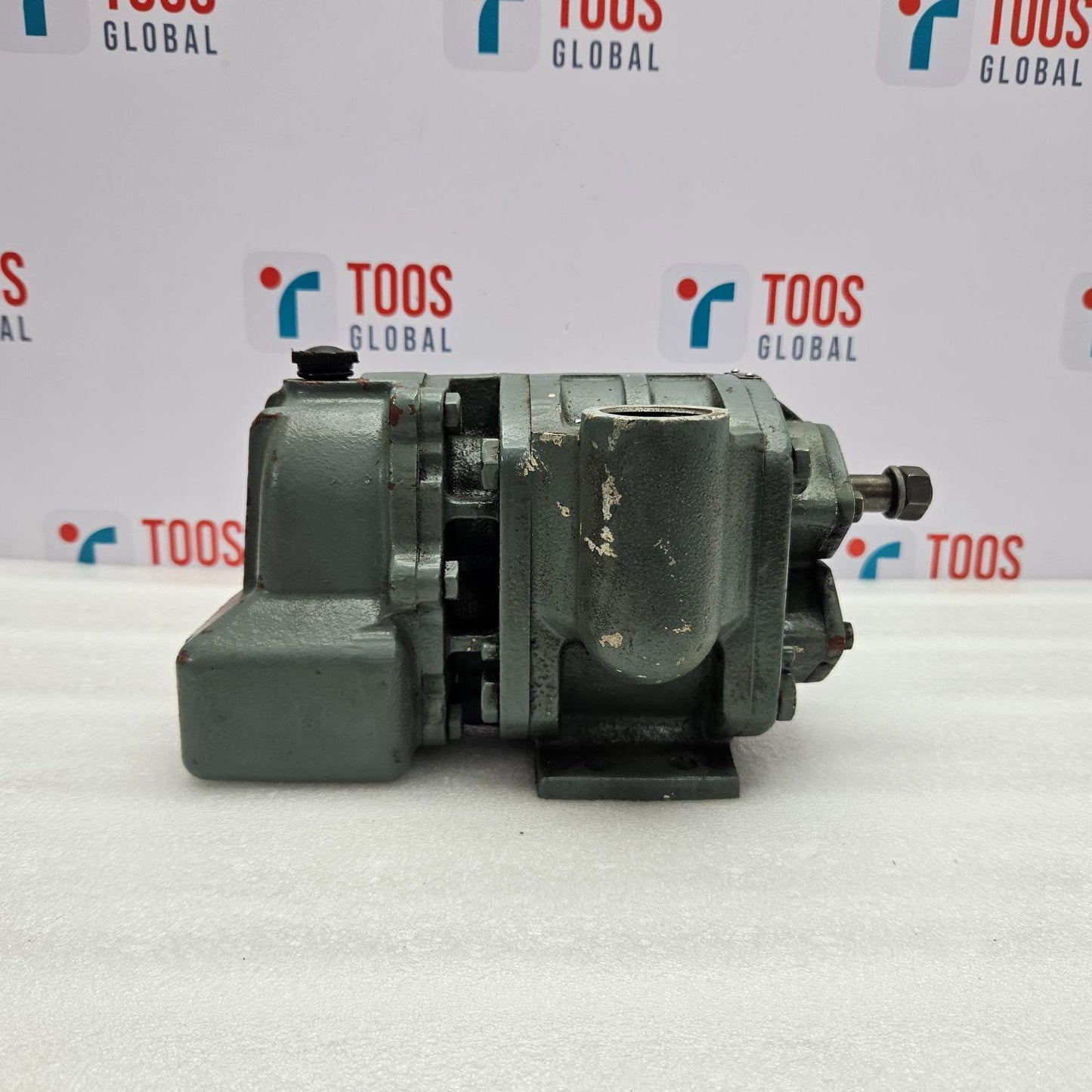 Mechanical component on a white surface with 'TOOS Global' branding in the background.