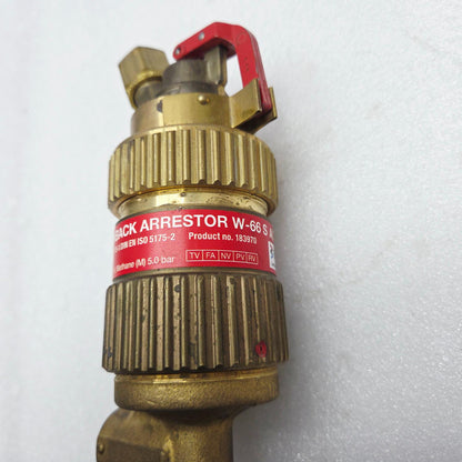 UNITOR FLASHBACK ARRESTOR W-66S(OXYGEN) & W-66S(ACETYLENE)