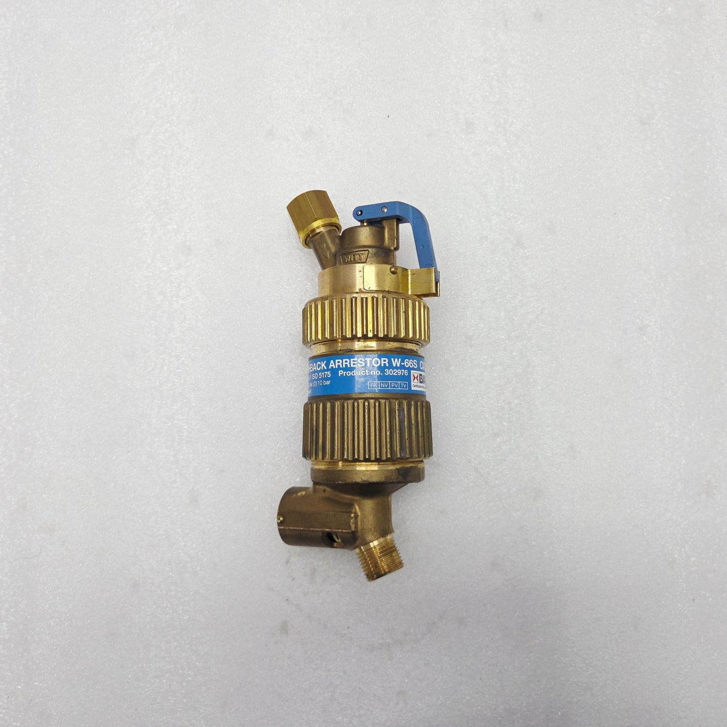 UNITOR FLASHBACK ARRESTOR W-66S(OXYGEN) & W-66S(ACETYLENE)