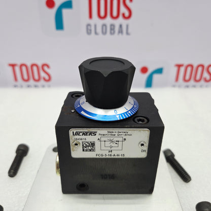 VICKERS FCG-3-16-A-H-15 FLOW CONTROL VALVE