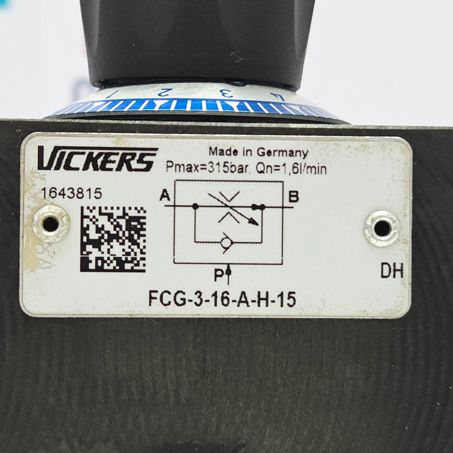 VICKERS FCG-3-16-A-H-15 FLOW CONTROL VALVE