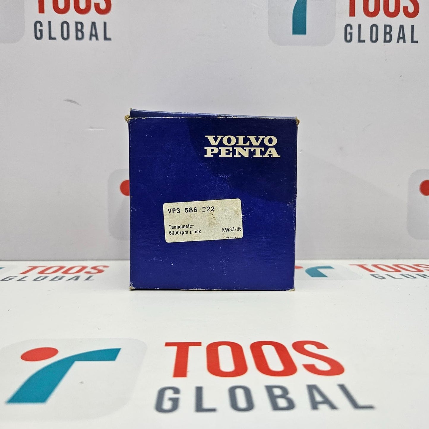 VOLVO PENTA VP3 843 244 TACHOMETER 6000 RPM VP3843244