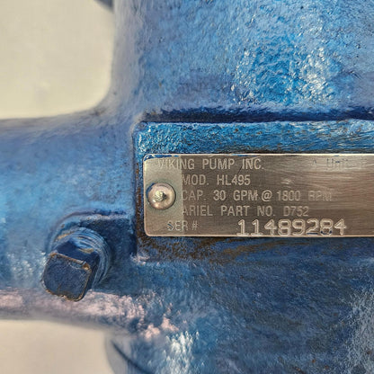 Viking HL495 Internal Rotary Gear Pump Relief Valve