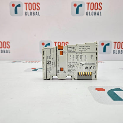 WAGO 750-430 INPUT OUTPUT MODULE 24VDC LOT OF 3
