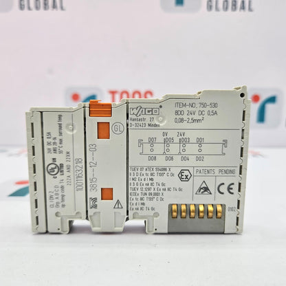 WAGO 750-530 8 CHANNEL DIGITAL OUTPUT LOT OF 3