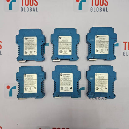 Six blue electronic devices with labels on a gray background featuring 'Toos Global' logos.