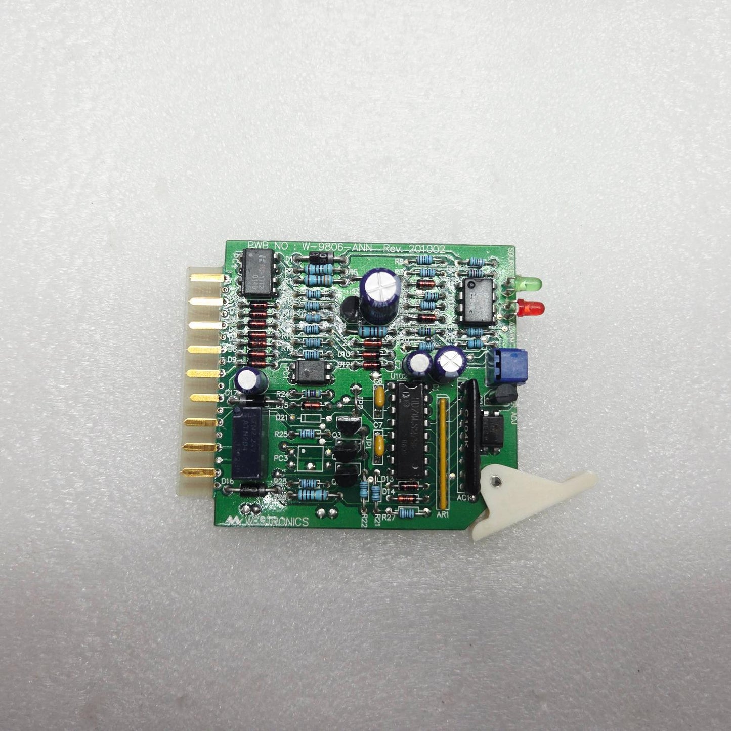 WESTRONICS W-9806-ANN PCB CARD REV 201002