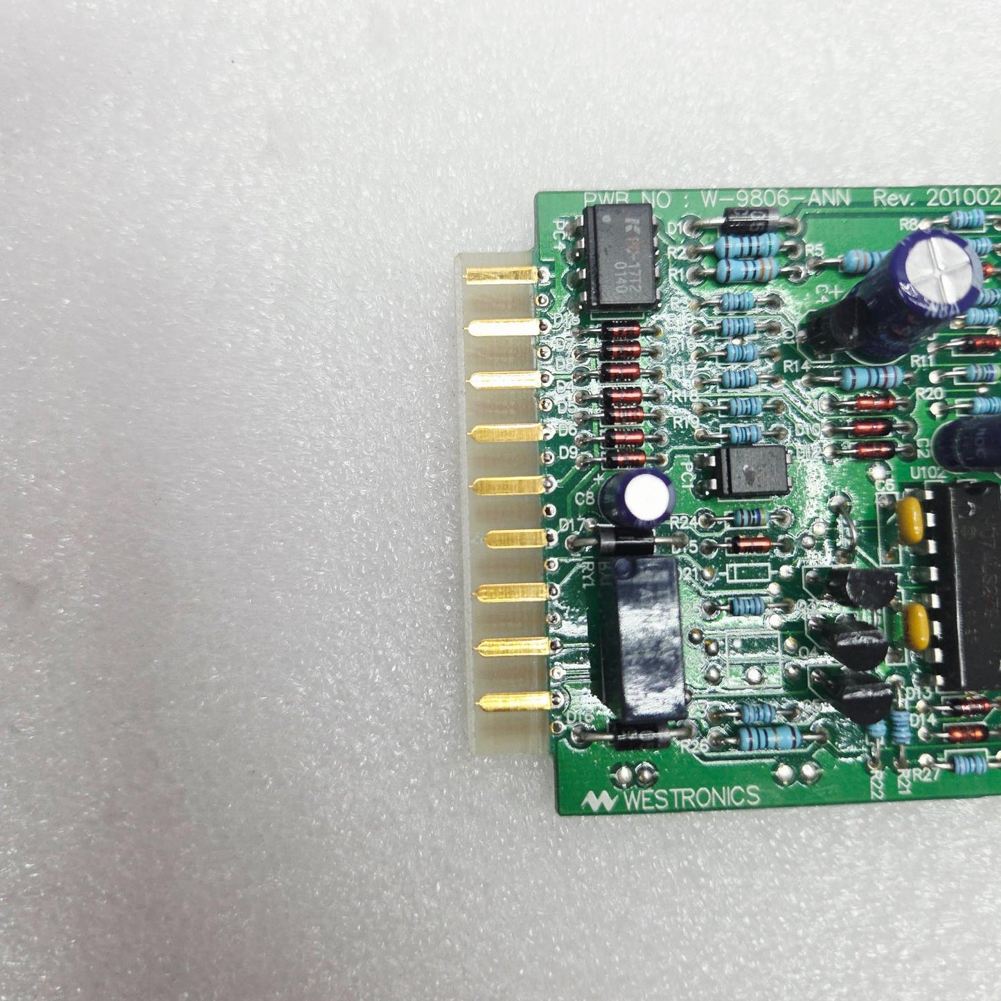 WESTRONICS W-9806-ANN PCB CARD REV 201002