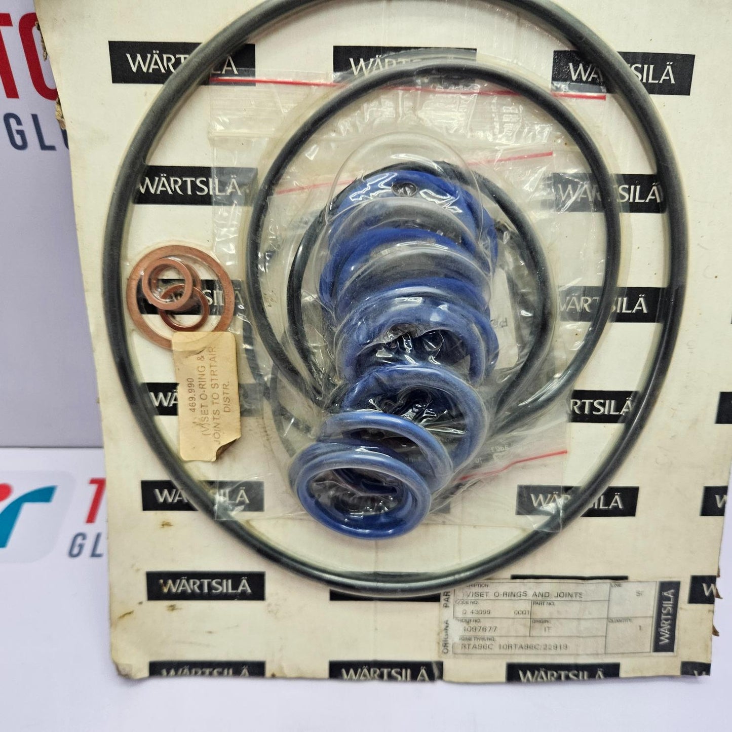 Wartsila 469 990 (V) Set O-Ring & Joints to Strtair Distr Kit