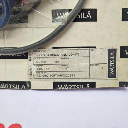 Wartsila 469 990 (V) Set O-Ring & Joints to Strtair Distr Kit