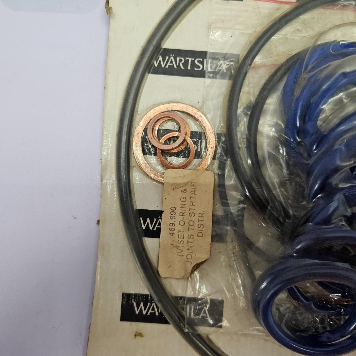 Wartsila 469 990 (V) Set O-Ring & Joints to Strtair Distr Kit
