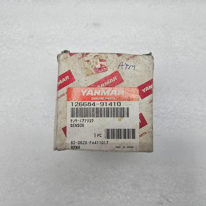 Yanmar 126684-91410 sensor packaging on a textured WHITE background