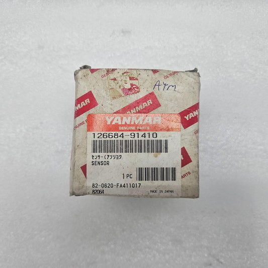 Yanmar 126684-91410 sensor packaging on a textured WHITE background
