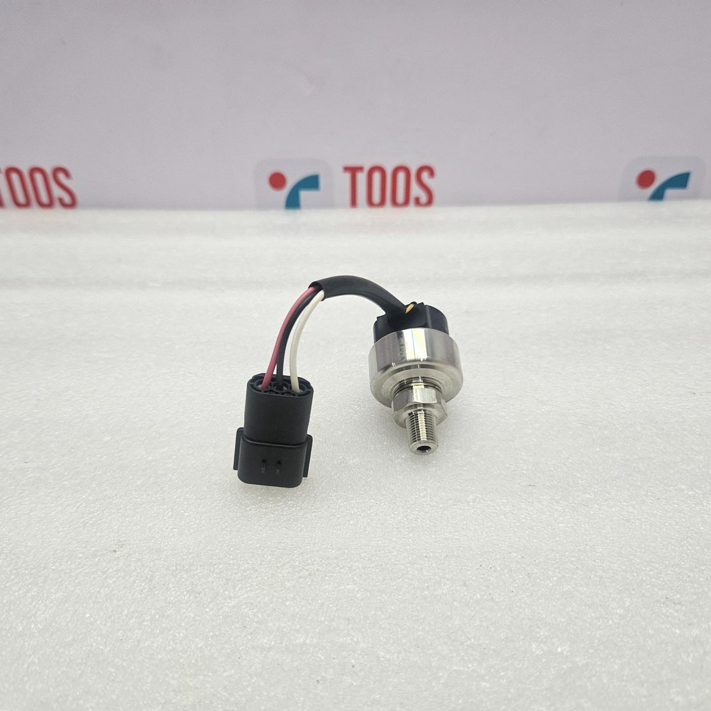 YANMAR GENUINE SPARES 126684-91410 PRESSURE SENSOR on a white background with 'TOOS' branding.