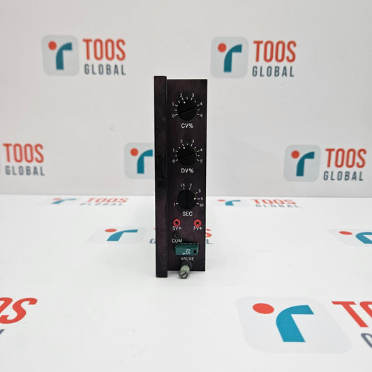 Electronic control panel with dials and display on a white background with 'TOOS GLOBAL' branding.